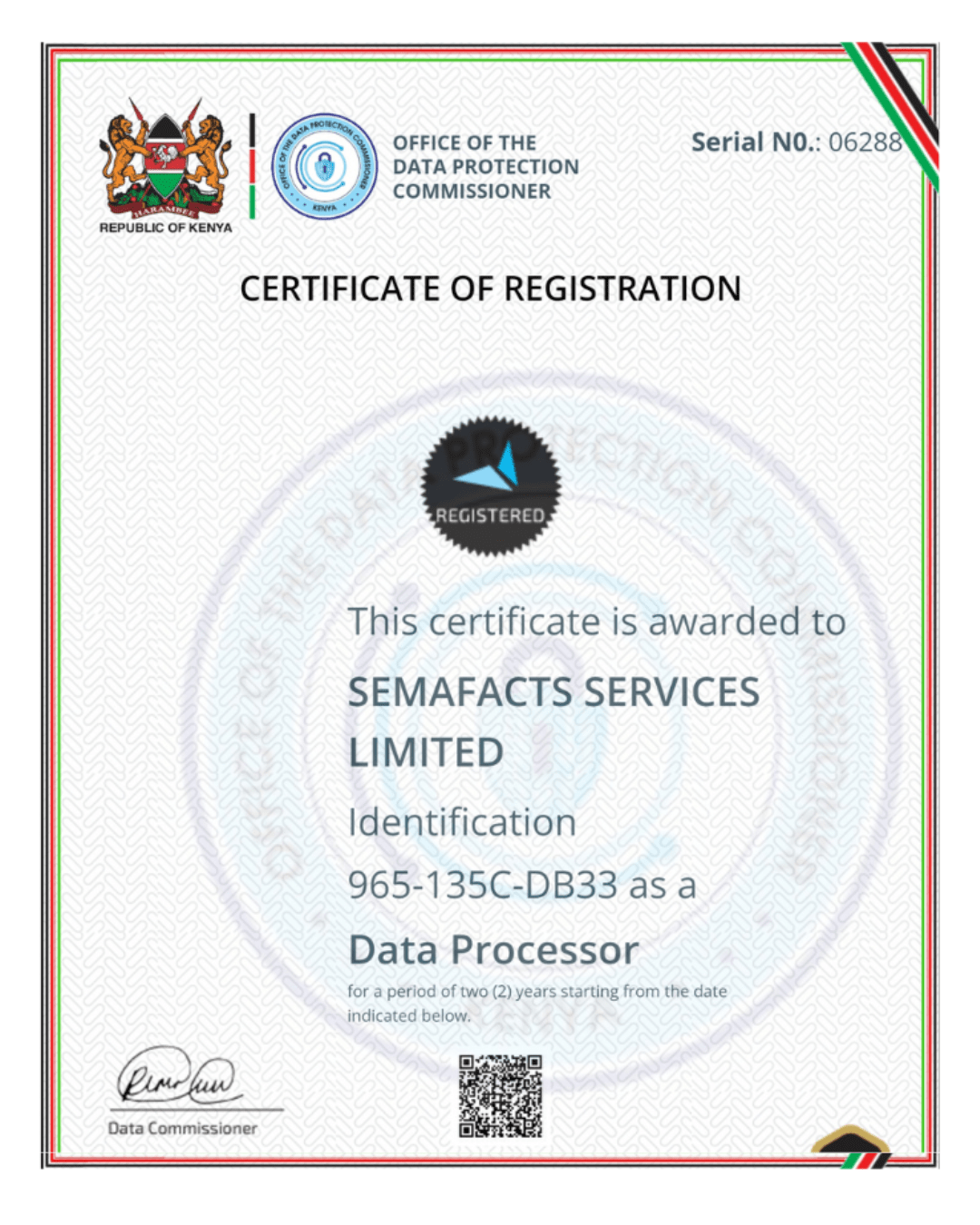 Certificate for registration-min
