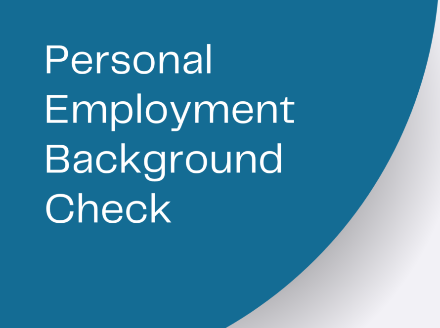 Personal background Checks