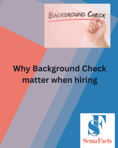 Why background Checks