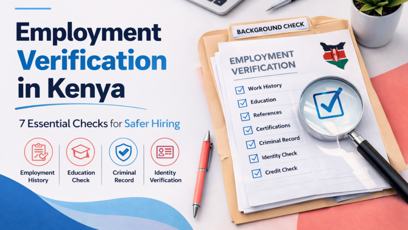 employment verification in Kenya